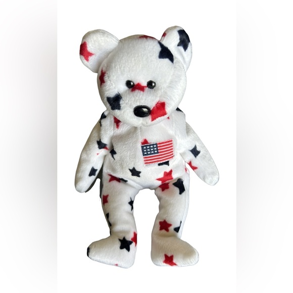 Forth Of July TY Beanie Babies Set - Picture 5 of 8